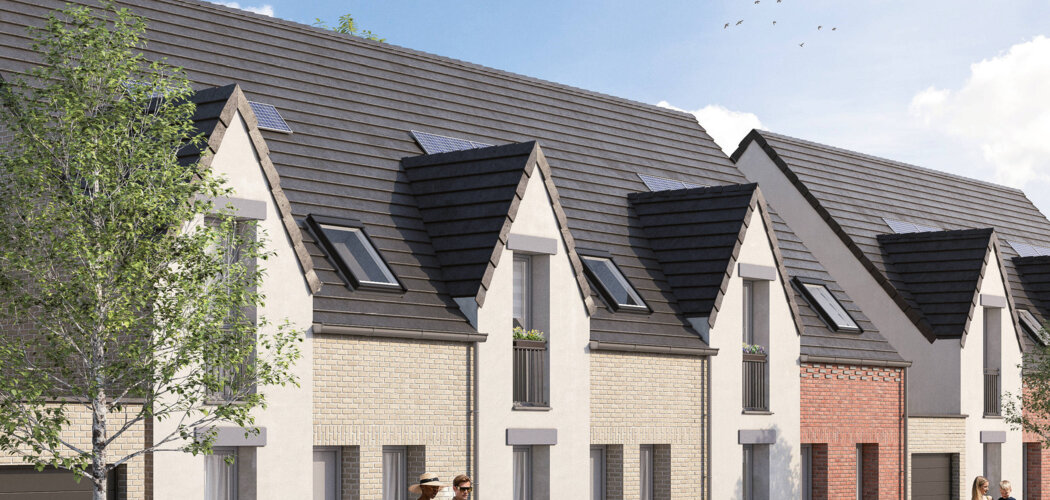 Programme immobilier neuf Le Carre St Clement - Wasquehal : maisons neuves de 4 et 5 pièces en quartier résidentiel (59290) - Référence : 15075
