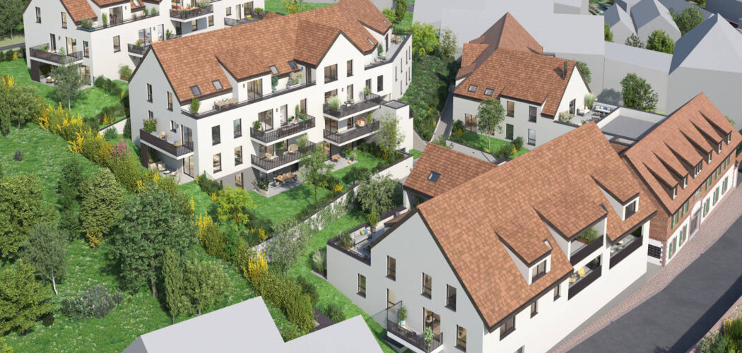 Programme immobilier neuf LE BELVEDERE - Wasselonne centre proche de Strasbourg (67310) - Référence : 10922