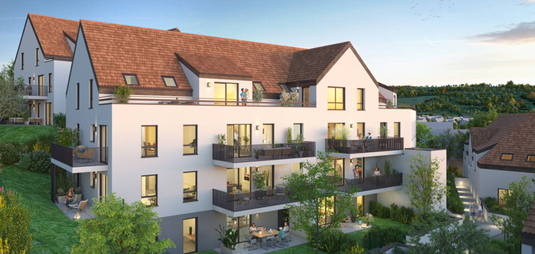 Programme immobilier neuf LE BELVEDERE - Wasselonne centre proche de Strasbourg (67310) - Référence : 10922