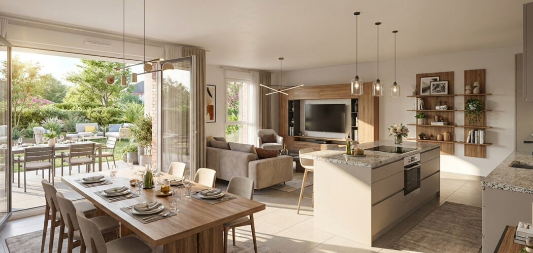 Programme immobilier neuf Le Furcy - Wattignies à 12 min à pied de la gare (59139) - Référence : 18574