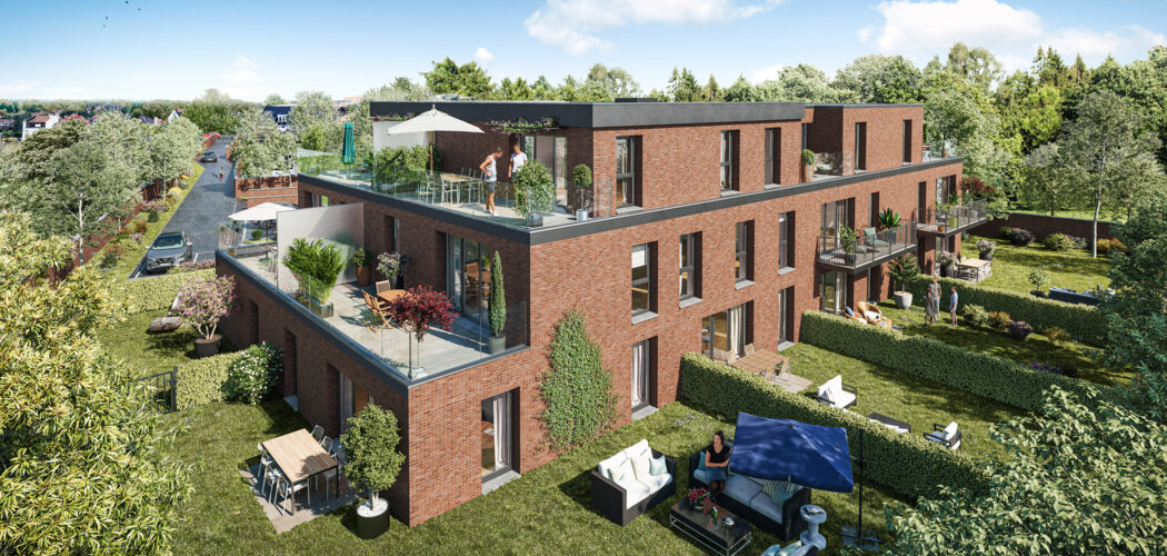 Programme immobilier neuf ECLAT DE VERT - Wattignies : appartements neufs du studio au 4 pièces en quartier résidentiel (59139) - Référence : 14935