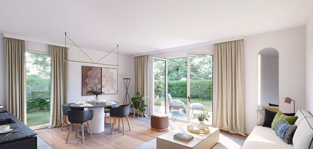 Programme immobilier neuf Les Terrasses de l’Europe - Wervicq-Sud résidence au calme proche Lille (59117) - Référence : 17267