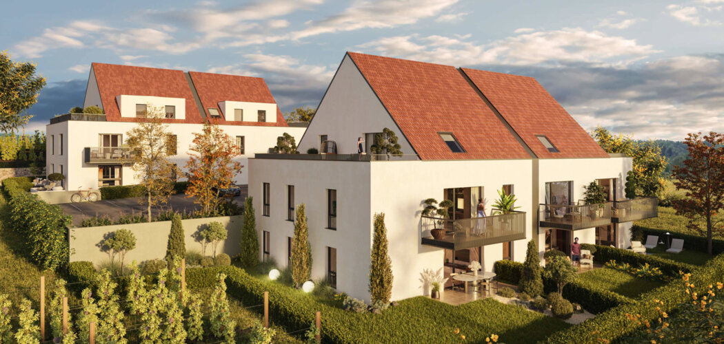 Programme immobilier neuf VITIS - Wettolsheim à proximité de Colmar centre (68920) - Référence : 9117