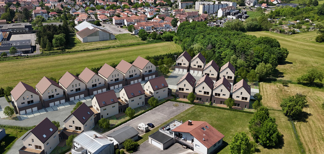 Programme immobilier neuf les tand'aime des 4 vents - Wissembourg résidence contemporaine aux portes de l’Allemagne (67160) - Référence : 18184
