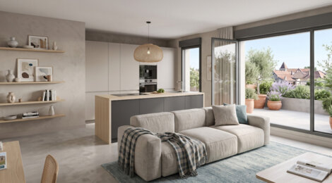 Programme immobilier neuf Residence SYA - Beaumont : 23 appartements neufs du studio au 4 pièces en cœur de bourg (74160) - Référence : 12268