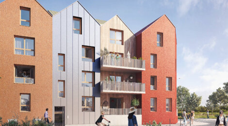 Programme immobilier neuf LES MAISONS DU PARC - LES MAISONS DU PARC - TR1 accession - Carrières-sous-Poissy : Appartements studio–T5 avec terrasses, potager partagé et RT2012 proche de l'Étang de la Galiotte (78955) - Référence : 14335