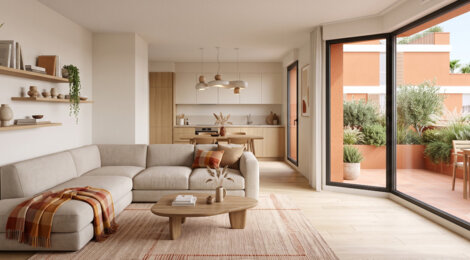 Programme immobilier neuf Happy - Cesson-Sévigné : Appartements T2–T5 avec serre bioclimatique, terrasses filantes et parquet stratifié dans le secteur des Hauts de Sévigné (35510) - Référence : 14444