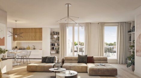 Programme immobilier neuf Coeur Chaville -  Chaville : maisons et appartements neufs du 1 au 6 pièces à 5 min des lignes L, U et N (92370) - Référence : 15501
