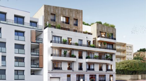 Programme immobilier neuf Coeur Chaville -  Chaville : maisons et appartements neufs du 1 au 6 pièces à 5 min des lignes L, U et N (92370) - Référence : 15501