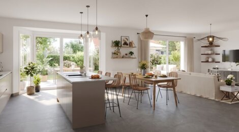 Programme immobilier neuf Les 6 Pétales - Dingy-en-Vuache à 30 minutes de Genève et d’Annemasse (74520) - Référence : 16030