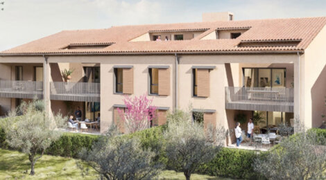 Programme immobilier neuf Les jardins d'Oléa - Gardanne appartements et maisons au cœur de Biver (13120) - Référence : 17928
