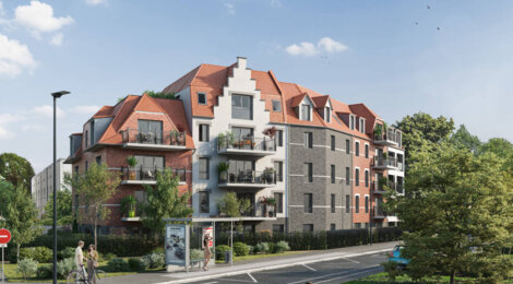 Programme immobilier neuf Résidence Bellevue - Haubourdin résidence neuve en centre-ville (59320) - Référence : 17837
