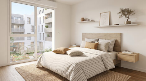 Programme immobilier neuf L'ANGORA - Roubaix : Résidence seniors studio–T3 avec piscine, LMNP et espace beauté en centre-ville proche du Centre Hospitalier (59100) - Référence : 14410