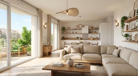 Programme immobilier neuf L'EVEIL DE FLAUBERT - Rouen rive droite au cœur de l’écoquartier Flaubert (76000) - Référence : 11347