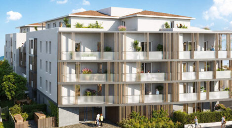 Programme immobilier neuf MURMURE (JEANBRUN) - Saint-Bonnet-de-Mure résidence contemporaine proche de Lyon (69720) - Référence : 18209