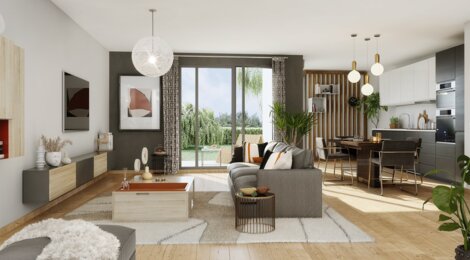 Programme immobilier neuf L'Aparté - Saint-Cloud : appartements neufs du studio au 6 pièces à 10 min de la ligne L (92210) - Référence : 8299