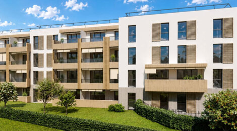 Programme immobilier neuf Les Perles - Saint-Laurent-du-Var appartements lumineux avec aperçu mer (06700) - Référence : 17835
