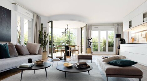 Programme immobilier neuf MERIDIEN - Saint-Ouen proche des métros 13 et 14 (93400) - Référence : 18205