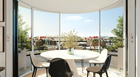 Programme immobilier neuf MERIDIEN - Saint-Ouen proche des métros 13 et 14 (93400) - Référence : 18205