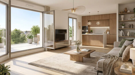 Programme immobilier neuf TRIANGLE (RP-JB) - Sucé sur Erdre appartements fonctionnels à 4 min de la gare (44240) - Référence : 17461