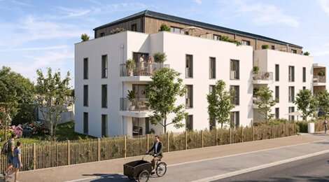 Programme immobilier neuf TRIANGLE (RP-JB) - Sucé sur Erdre appartements fonctionnels à 4 min de la gare (44240) - Référence : 17461