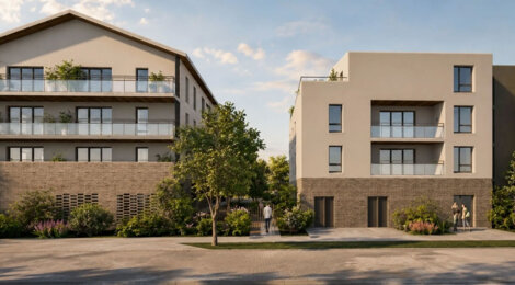 Programme immobilier neuf Nouveau domaine - Villeneuve-Tolosane appartements et maisons aux portes de Toulouse (31270) - Référence : 17958