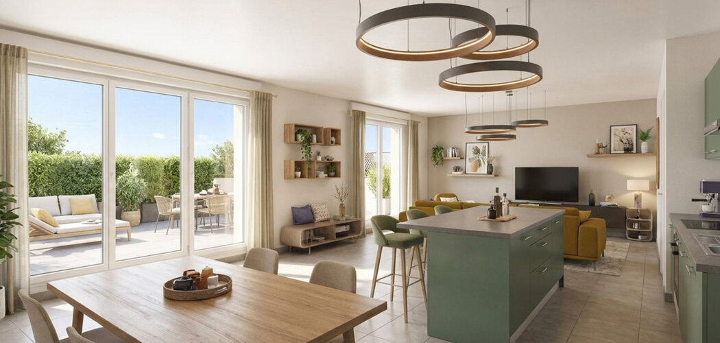 Programme immobilier neuf RÉSIDENCE MAZUREVA - Aucamville : appartements neufs du studio au 4 pièces à 15 min des bassins d’emplois aéronautiques (31140) - Référence : 14863