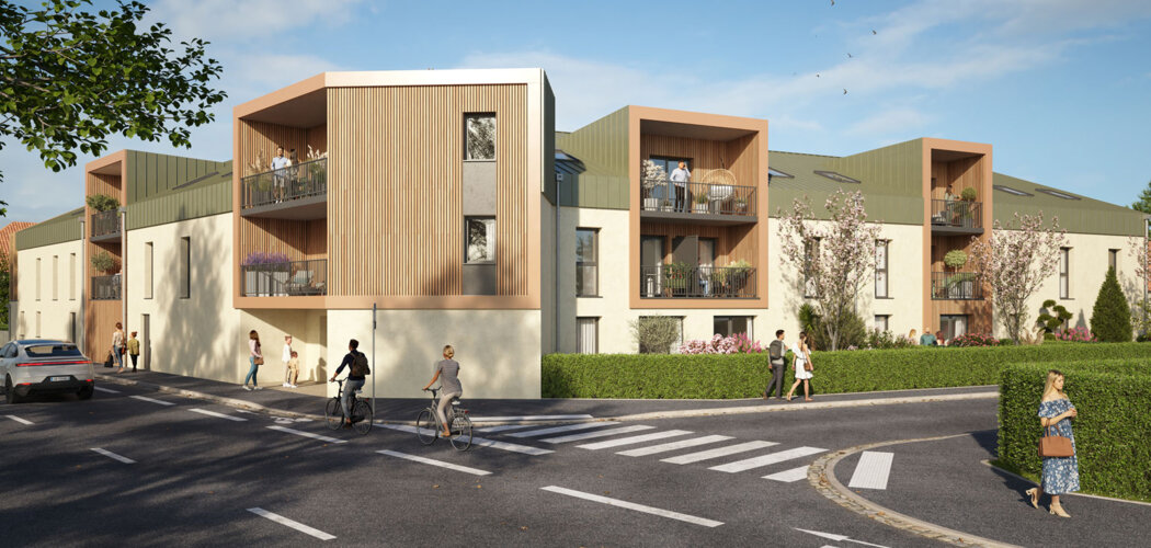 Programme immobilier neuf MONTE VERDE - Bihorel adresse neuve dans un cadre résidentiel (76420) - Référence : 17321