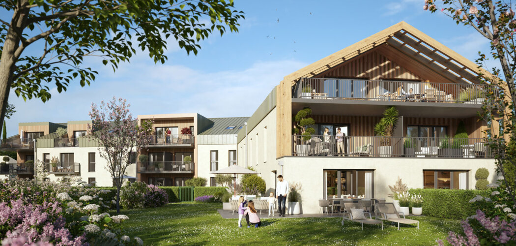 Programme immobilier neuf MONTE VERDE - Bihorel adresse neuve dans un cadre résidentiel (76420) - Référence : 17321