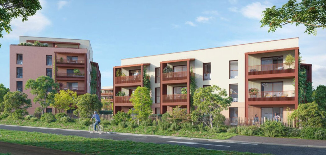 Programme immobilier neuf PARALLÈLE 17 - Bruz appartements lumineux près de Rennes et de la gare (35170) - Référence : 17458