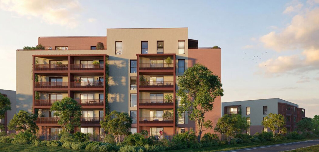 Programme immobilier neuf PARALLÈLE 17 - Bruz appartements lumineux près de Rennes et de la gare (35170) - Référence : 17458