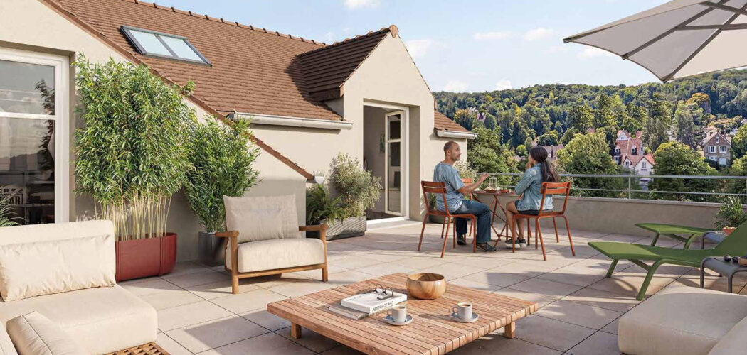 Programme immobilier neuf CŒUR MEULIÈRE - Bures-sur-Yvette résidence nature proche plateau de Saclay (91440) - Référence : 17279
