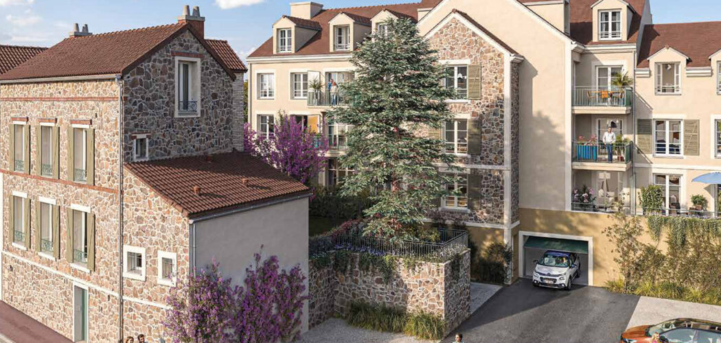 Programme immobilier neuf CŒUR MEULIÈRE - Bures-sur-Yvette résidence nature proche plateau de Saclay (91440) - Référence : 17279