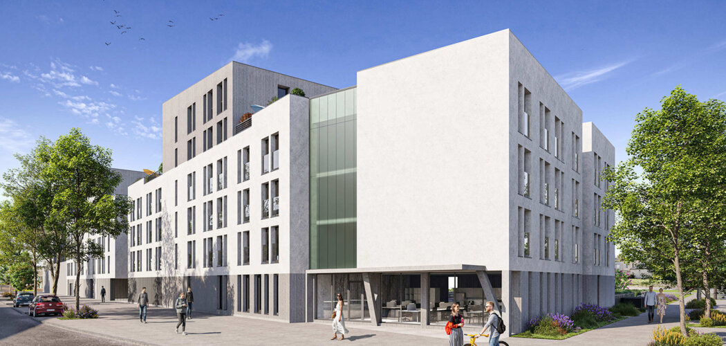 Programme immobilier neuf Equation (Résidence Etudiante et Jeunes Actifs) - Caen logement étudiant connecté au tramway (14000) - Référence : 17314