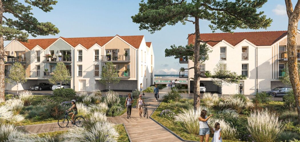 Programme immobilier neuf L'ORÉE DE LA BAIE - Cayeux-sur-Mer, douceur de vivre au bord de la Manche (80410) - Référence : 17951
