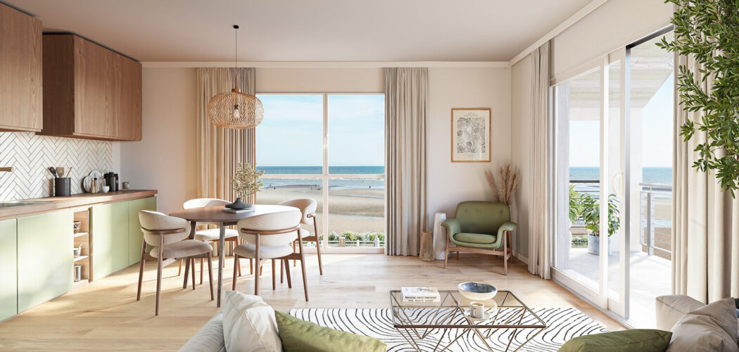 Programme immobilier neuf L'ORÉE DE LA BAIE - Cayeux-sur-Mer, douceur de vivre au bord de la Manche (80410) - Référence : 17951