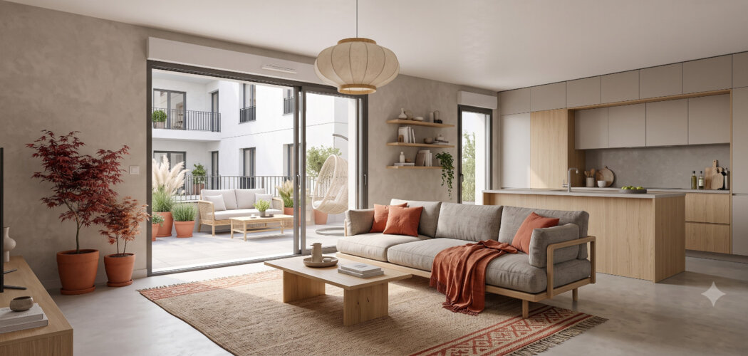 Programme immobilier neuf Coeur Chaville - Chaville : maisons et appartements neufs du 1 au 6 pièces à 5 min des lignes L, U et N (92370) - Référence : 15501