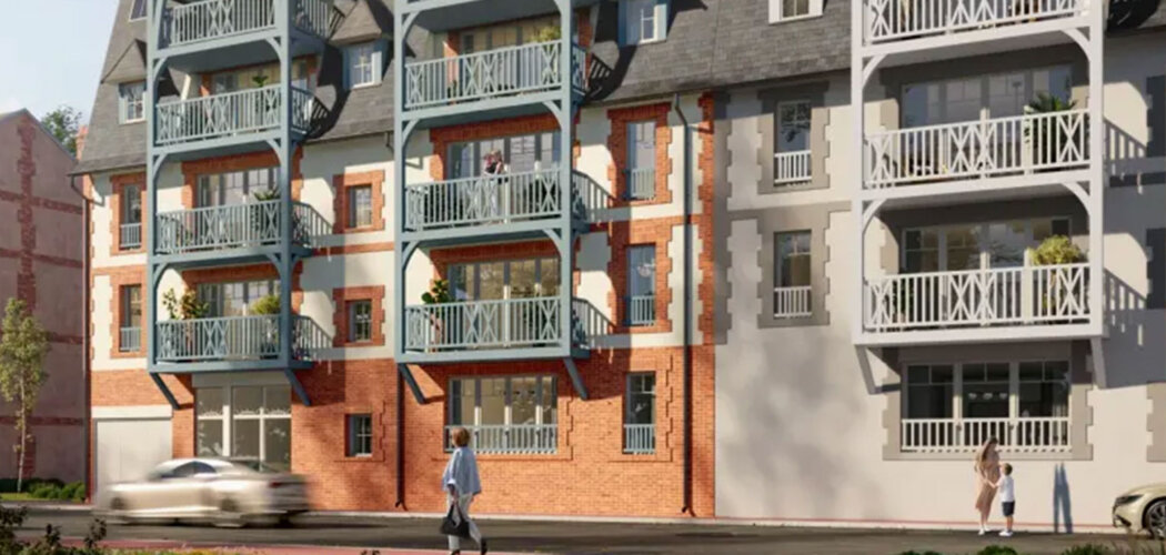 Programme immobilier neuf CADENCE - Deauville résidence neuve à 300 m de la Place Morny (14800) - Référence : 17308