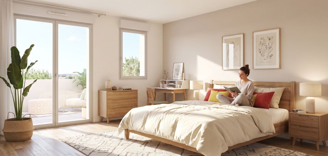 Programme immobilier neuf DIJON - BILOBA BAT D - Dijon : 76 appartements neufs du studio au 4 pièces à 15 min du parc de la Colombière (21000) - Référence : 14635