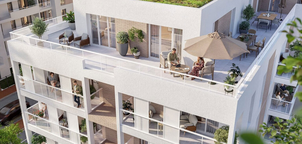 Programme immobilier neuf DOMAINE GRIMAU - Drancy adresse pavillonnaire connectée au Grand Paris (93700) - Référence : 17272