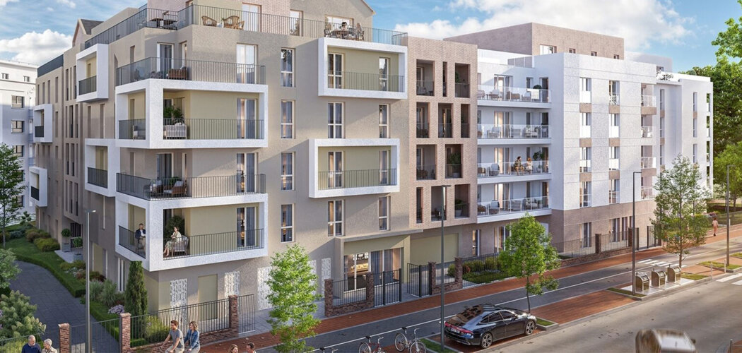 Programme immobilier neuf DOMAINE GRIMAU - Drancy adresse pavillonnaire connectée au Grand Paris (93700) - Référence : 17272