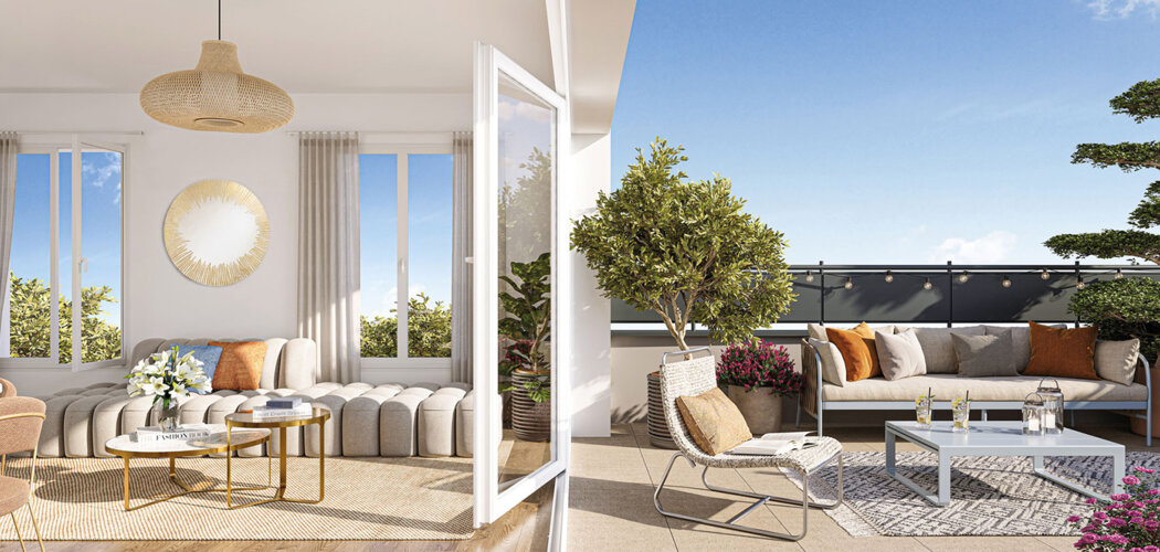 Programme immobilier neuf Villa Elegance - Drancy proche du RER B et des commerces (93700) - Référence : 18597