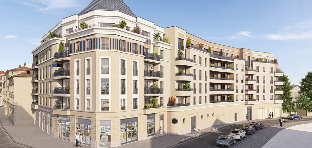 Programme immobilier neuf Villa Elegance - Drancy proche du RER B et des commerces (93700) - Référence : 18597