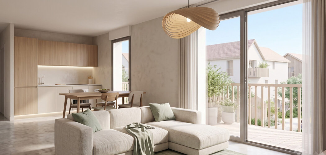 Programme immobilier neuf Ephemer - Les Sables d’Olonne : Appartements T2–T4 avec terrasses, jardins privatifs et proximité plage et commerces (85100) - Référence : 14647