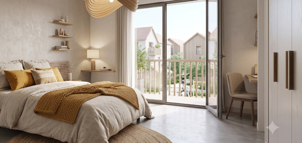 Programme immobilier neuf Ephemer - Les Sables d’Olonne : Appartements T2–T4 avec terrasses, jardins privatifs et proximité plage et commerces (85100) - Référence : 14647