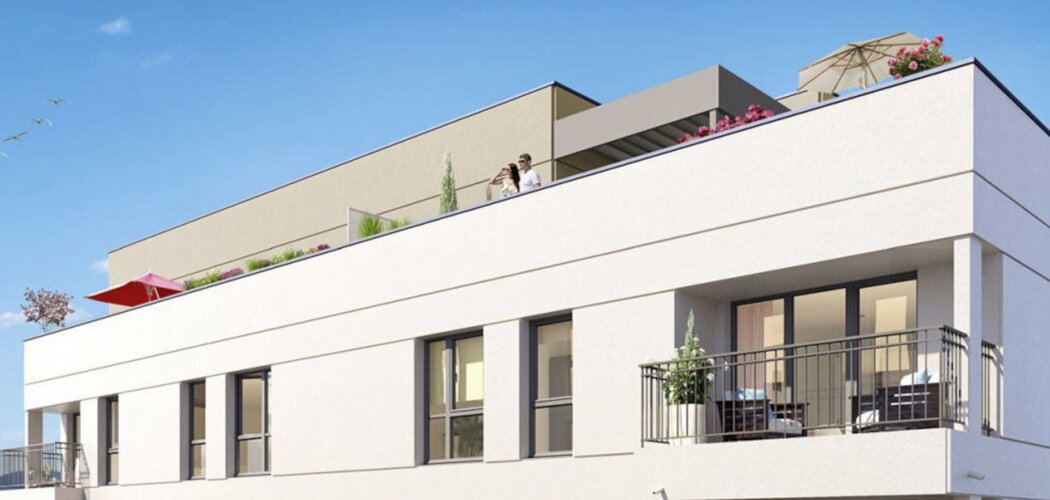 Programme immobilier neuf Lumière et Jardins - Lyon 8e à vélo du parc de Parilly (69008) - Référence : 11355