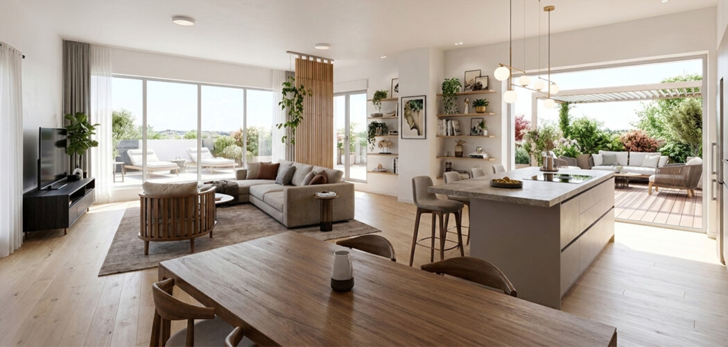 Programme immobilier neuf MAGNOLIA - Mérignac : appartements neufs et maisons neuves à 12 min de la gare TER et du Tramway A (33700) - Référence : 15048