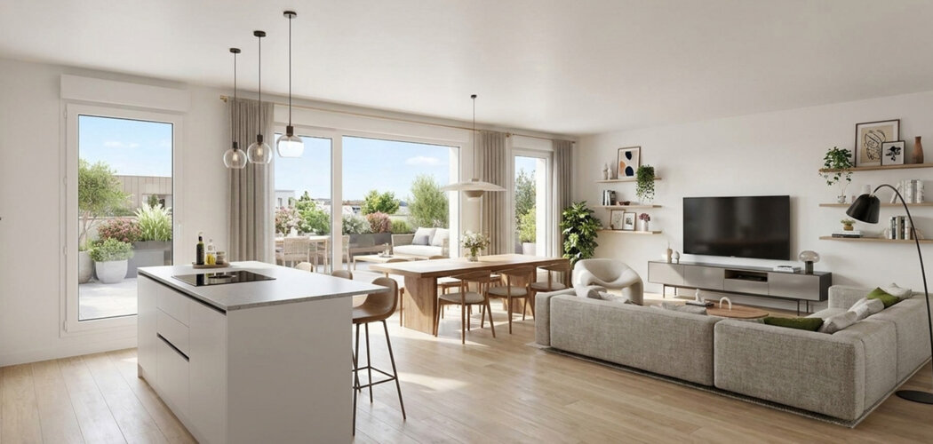 Programme immobilier neuf Domaine du Château - Montlhéry à deux pas de la place du marché (91310) - Référence : 16029