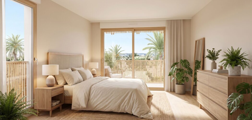 Programme immobilier neuf TOSHI - Montpellier : 20 appartements neufs 2 pièces à 5 min du tramway 2 Sabines (34000) - Référence : 15146