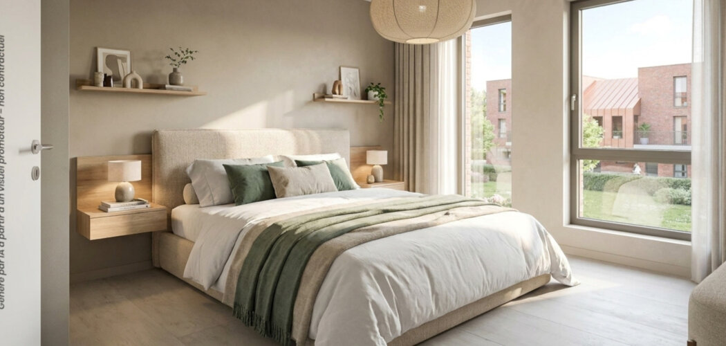 Programme immobilier neuf Le Myriel - Montreuil-sur-Mer : appartements neufs du 2 au 4 pièces au pied des remparts historiques (62170) - Référence : 11458